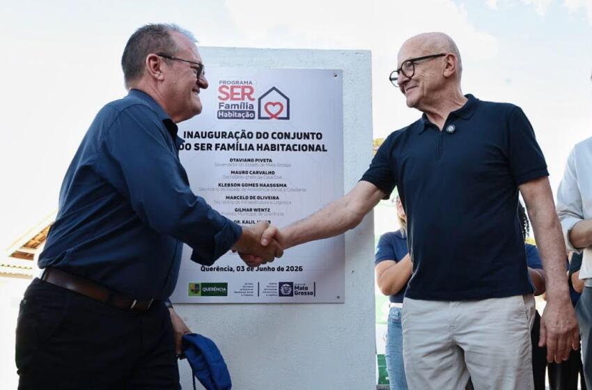  Pivetta entrega 50 casas populares em Querência