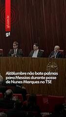 Alcolumbre ignora Jorge Messias em cerimônia de posse no TSE após rejeição ao STF