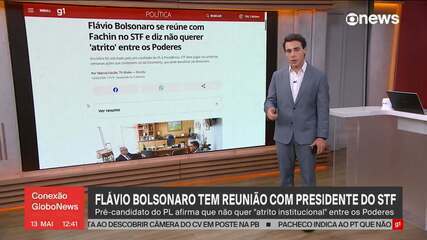 Flávio Bolsonaro busca diálogo com Fachin no STF e critica decisões de Moraes