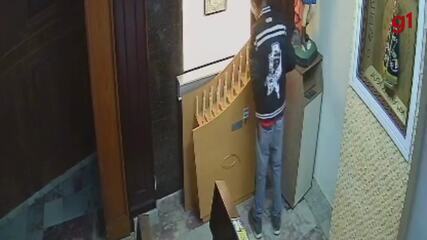 Igreja em Peruíbe é alvo de invasão e furto; câmeras registraram o crime