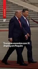 Trump e Xi Jinping buscam 'futuro fantástico' em cúpula marcada por tensões nucleares e crise no Irã