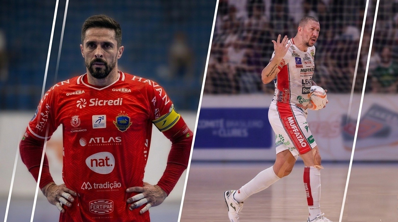 Clássico paranaense na LNF marca duelo entre capitães históricos de Pato e Cascavel