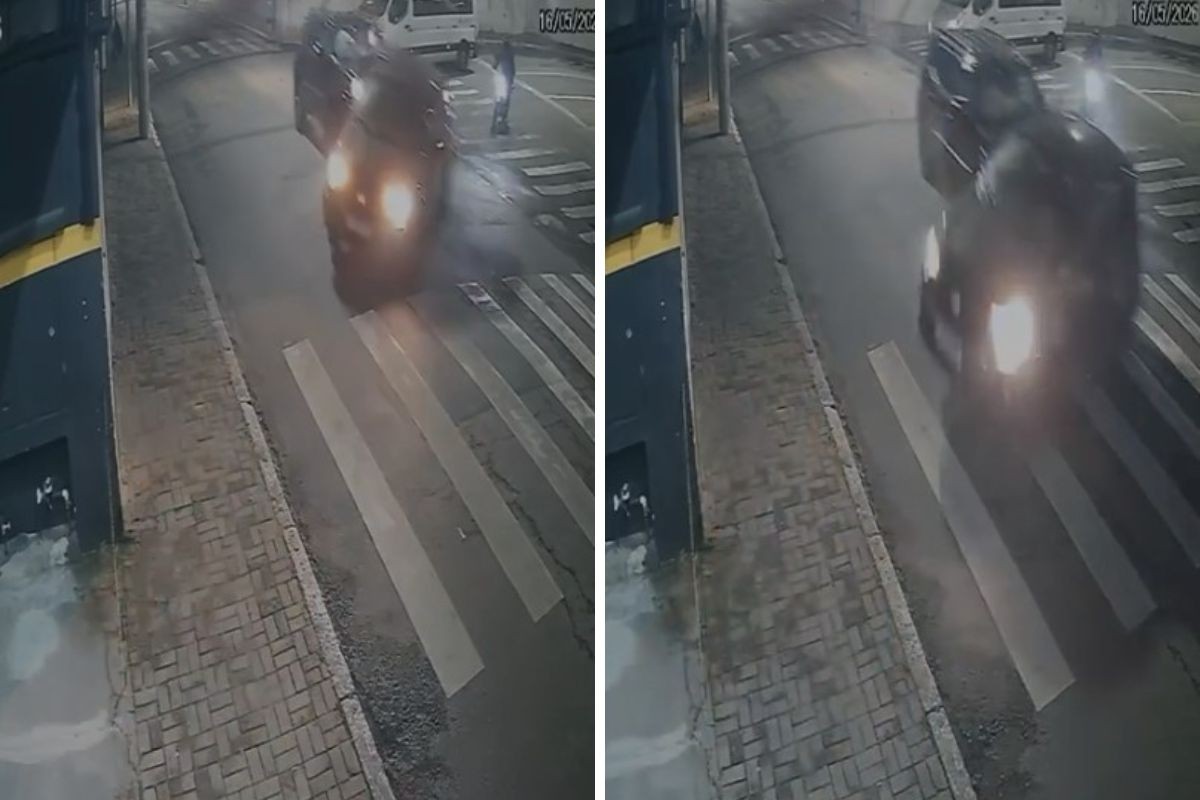 Colisão seguida de capotamento deixa três feridos em São José dos Campos; condutor fugiu do local