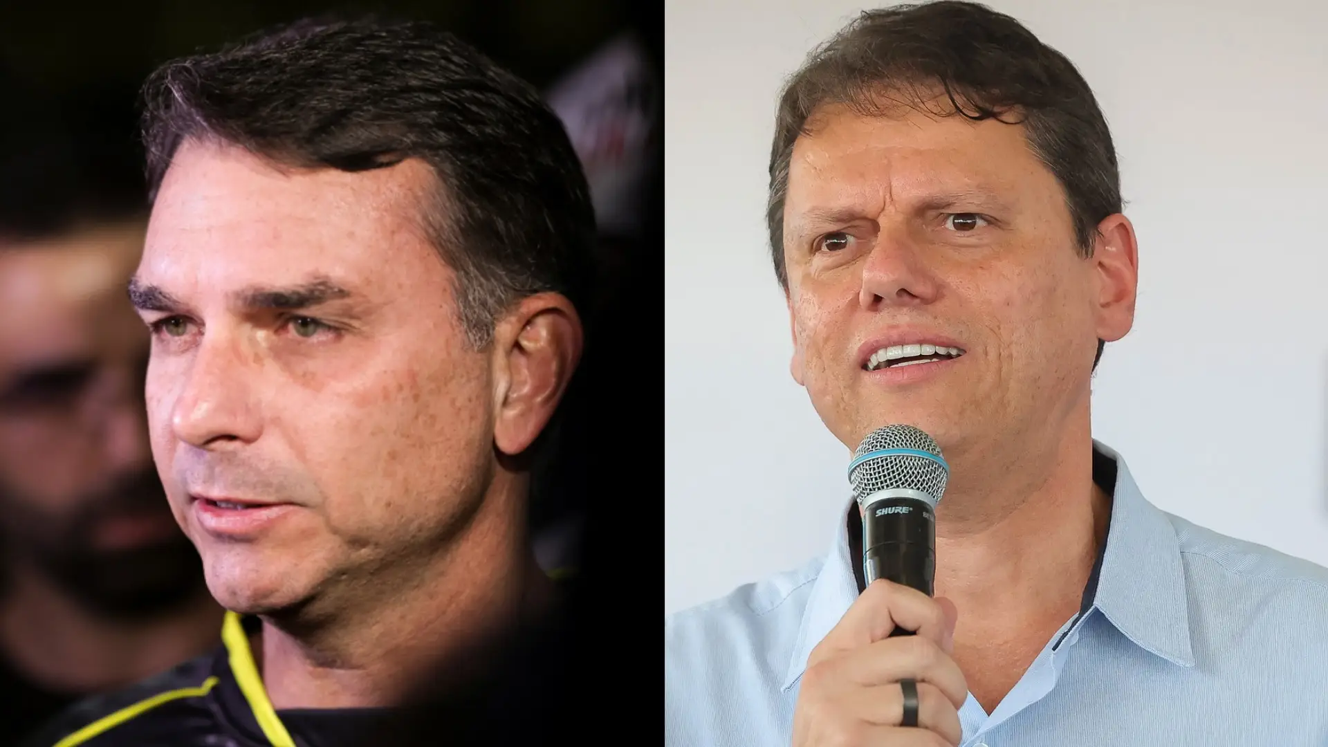 Gripe impede participação de Tarcísio de Freitas em agenda política com Flávio Bolsonaro