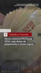 PIS/Pasep 2026: Nascidos em maio e junho recebem abono salarial nesta sexta-feira