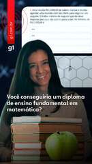 Quiz de ciências com questões do Encceja avalia conhecimentos de nível fundamental