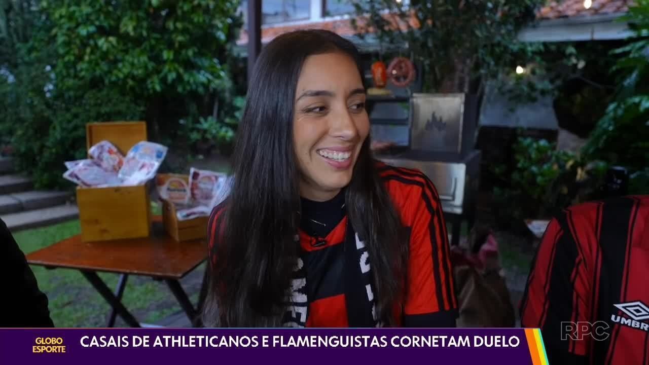 Rivalidade entre Athletico e Flamengo agita Arena da Baixada e mobiliza casais de torcedores