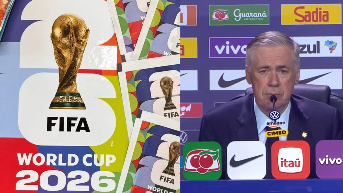 Convocação de Ancelotti para a Seleção Brasileira apresenta divergências com álbum oficial da Copa