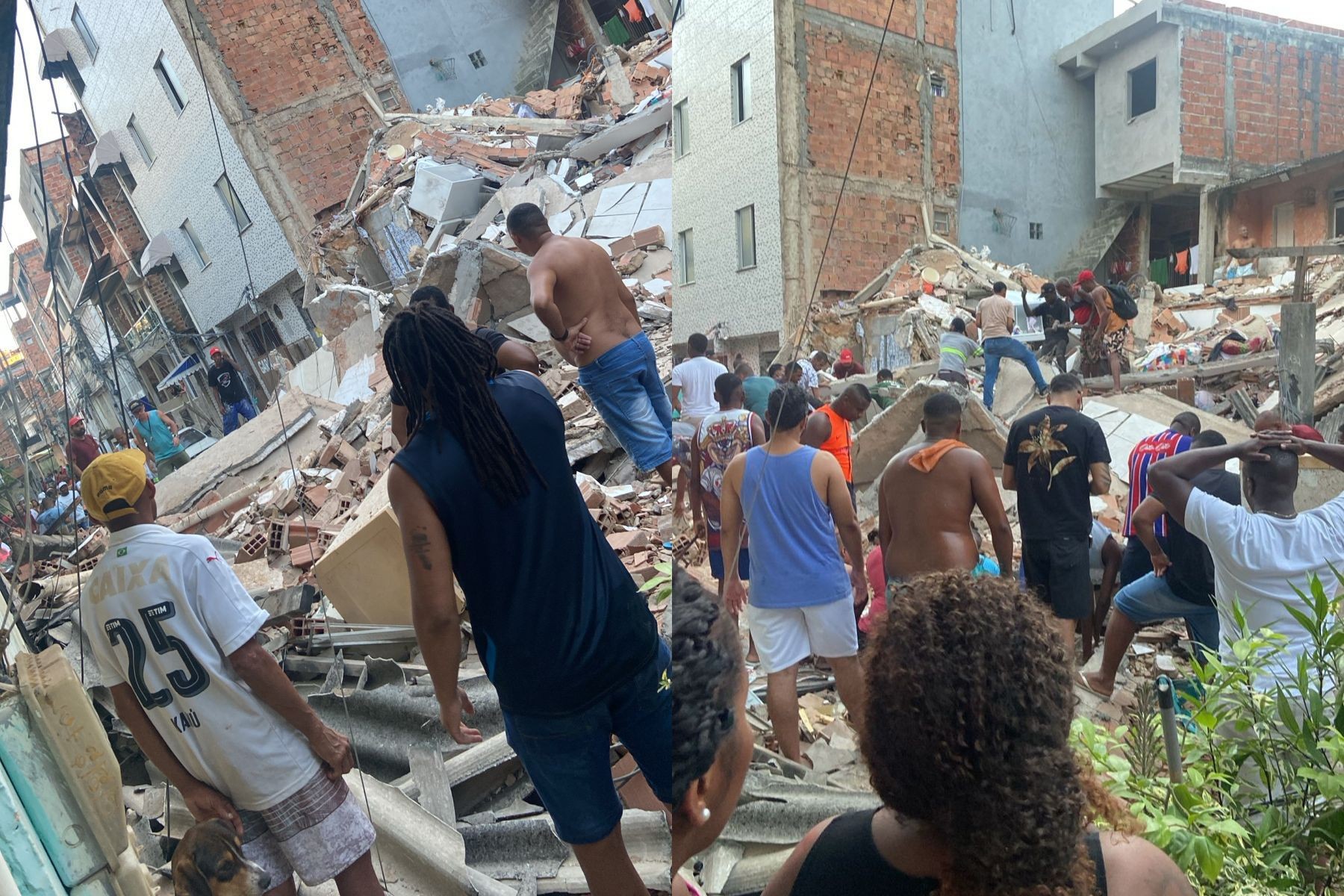 Desabamento de prédio deixa três mortos e 12 famílias desalojadas em Salvador
