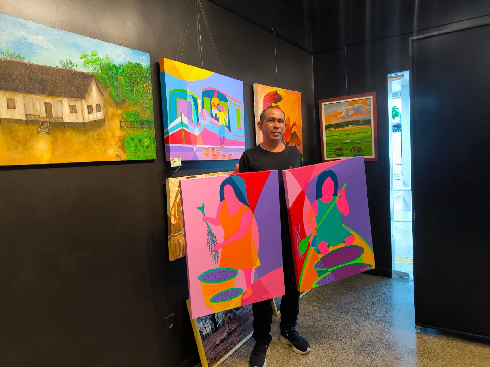 Mostra 'Amazônia em Traços' integra gerações de artistas visuais no Amapá