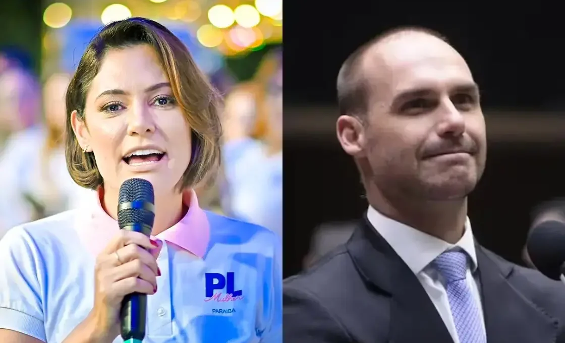 Nova pesquisa Datafolha testa Michelle Bolsonaro contra Lula e avalia desgaste de Flávio