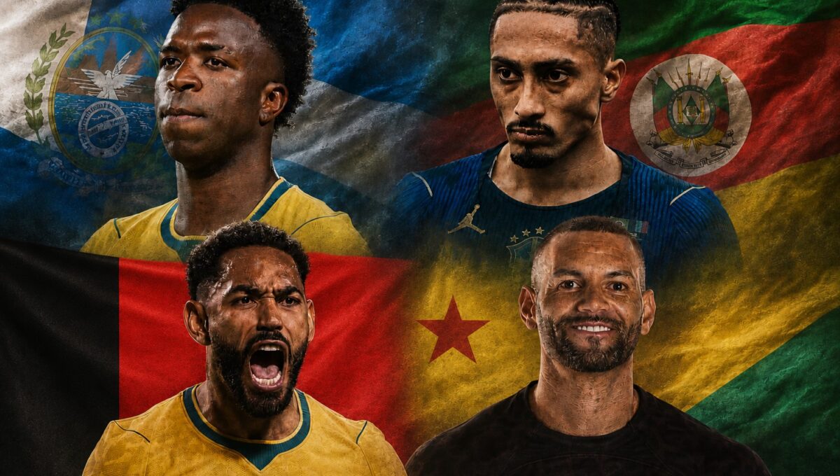 Brasil terá recorde de diversidade regional na Copa de 2026 com 10 estados representados