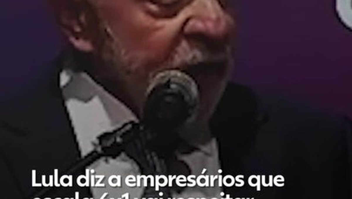 Lula garante que fim da escala 6x1 considerará particularidades de cada setor econômico