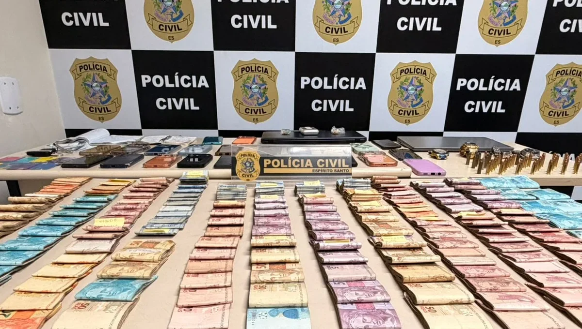 Operação Estado Presente prende 37 suspeitos e apreende R$ 62 mil no Espírito Santo