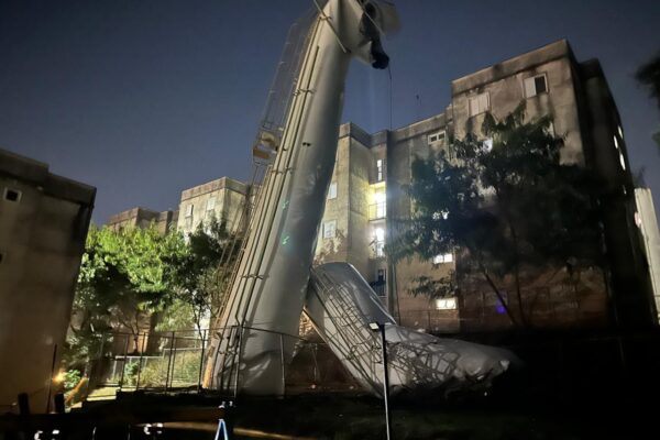 Reservatório de água desaba parcialmente em condomínio de Campinas