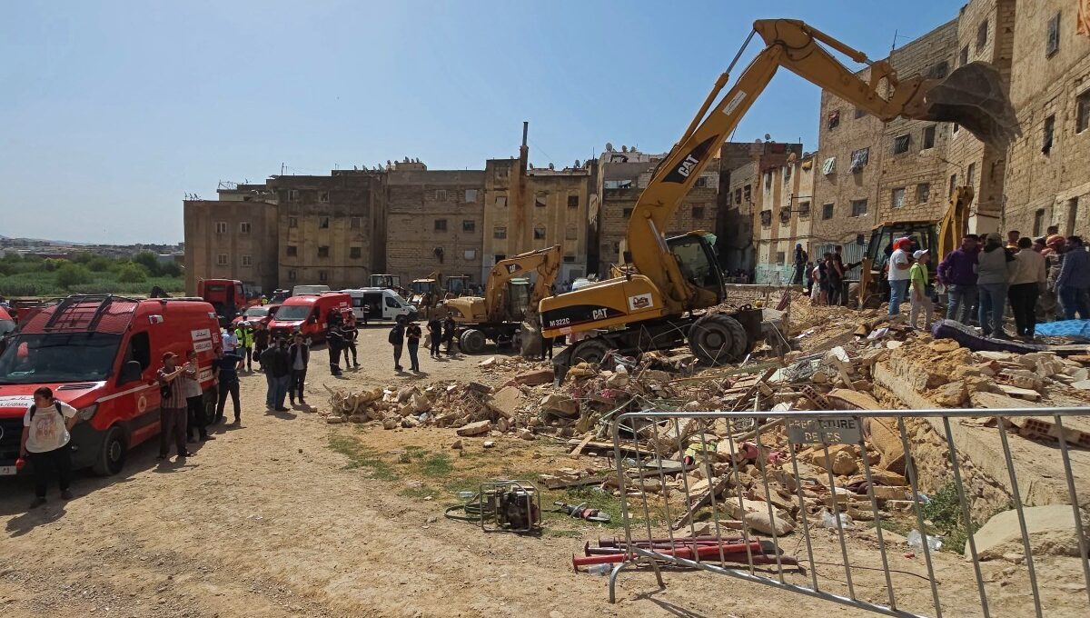 Sobe para 15 o número de mortos em desabamento de edifício no Marrocos